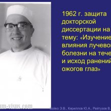 Бойко Э.В., Кириллов Ю.А., Рейтузов В.А. К 95-летию со дня рождения профессора П.В.Преображенского. История офтальмологии. Портал Орган зрения organum-visus.ru
